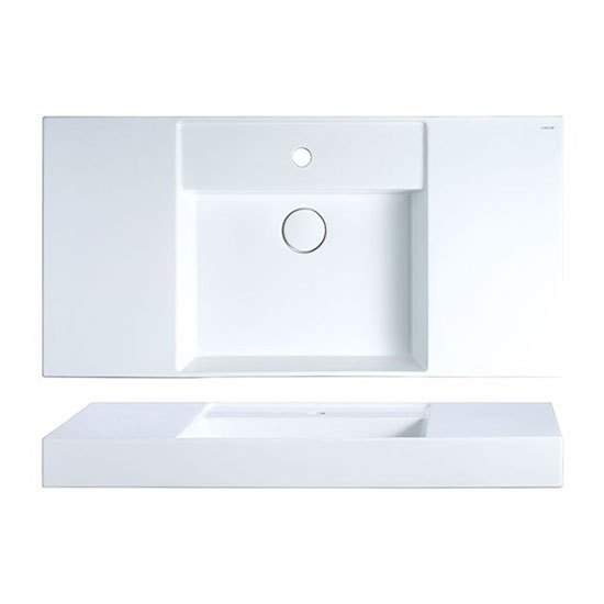 Chậu rửa lavabo Caesar LF5386 (500x1000x100)