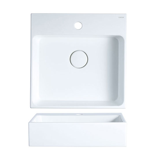 Chậu rửa lavabo chân lửng Caesar L2152-P2443 - Image 6