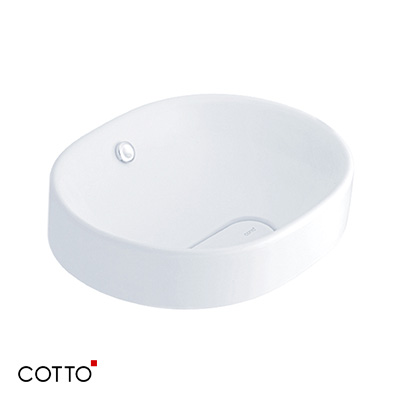 Chậu rửa lavabo COTTO C021 (bán âm bàn) - Image 4