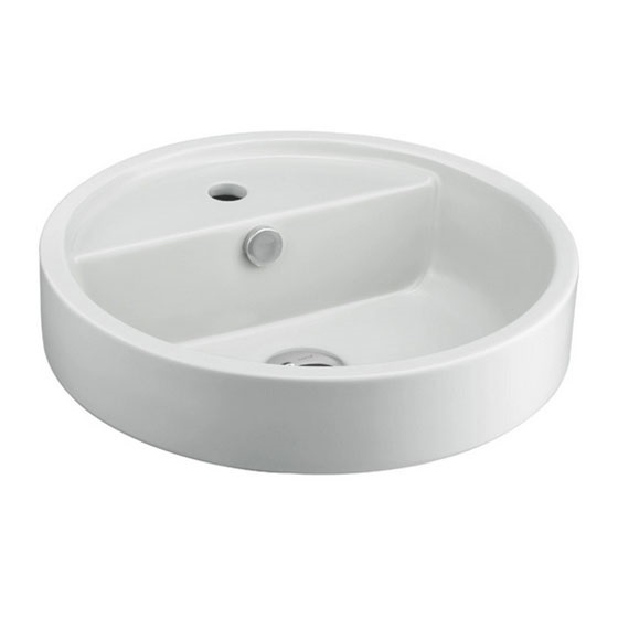 Chậu rửa lavabo COTTO C0240 (bán âm bàn) - Image 5