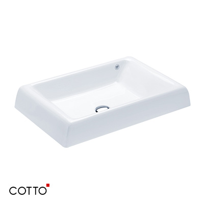 Chậu rửa lavabo COTTO C0285/C4201 (Chân lửng) - Image 3