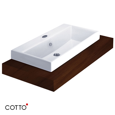 Chậu rửa lavabo COTTO C0900 (đặt bàn)