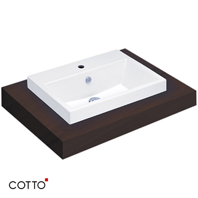 Chậu rửa lavabo COTTO C0902 (đặt bàn)