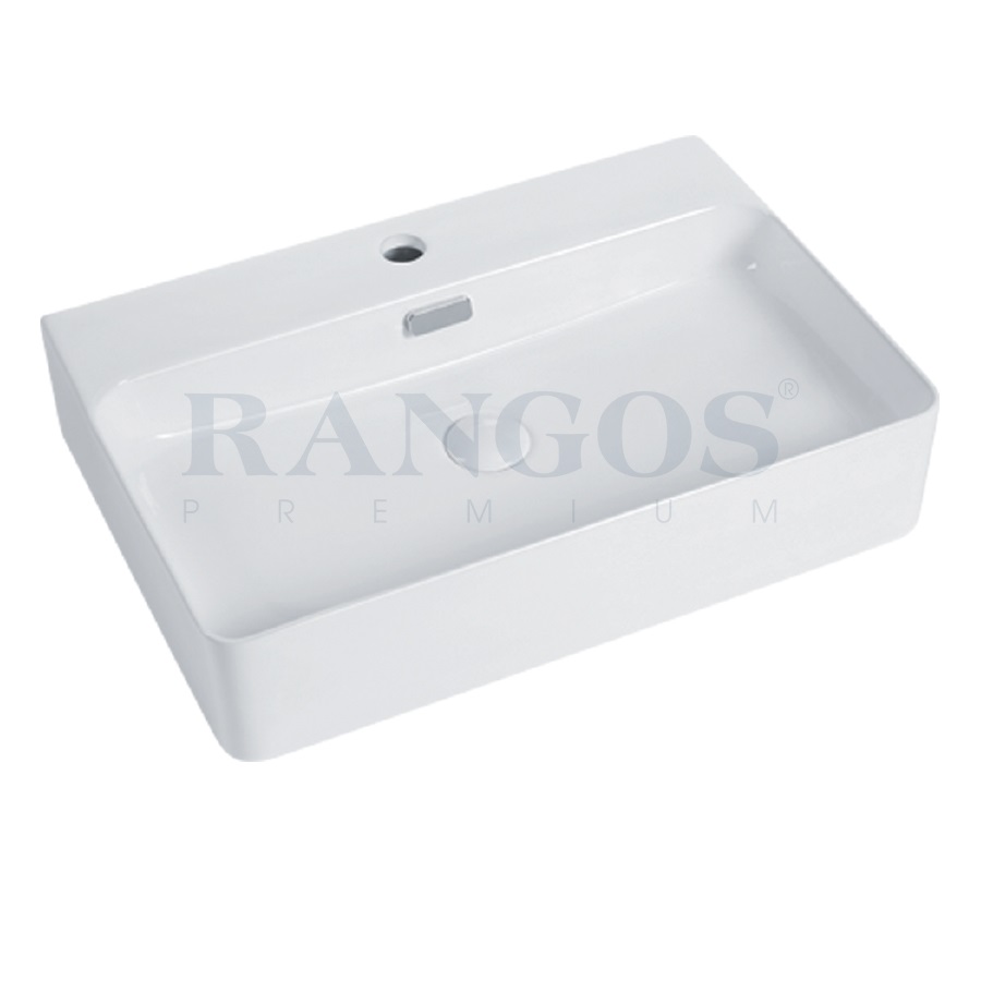 Chậu rửa lavabo đặt bàn đá Rangos RG-DE8004 (395x395x120 mm) - Image 3