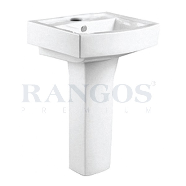 Chậu rửa lavabo đặt bàn đá Rangos RG-DE8004 (395x395x120 mm) - Image 4