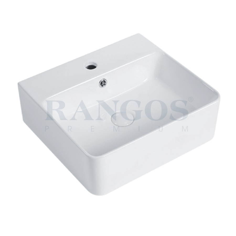 Chậu rửa lavabo đặt bàn đá Rangos RG-DE8008 (500x390x140mm) - Image 6
