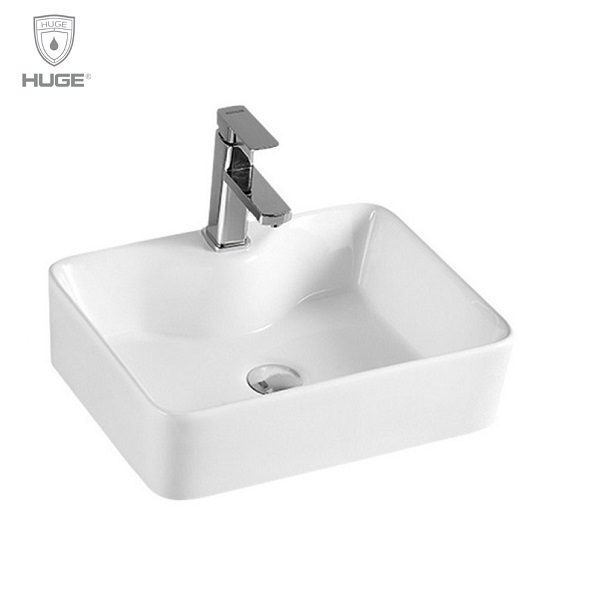 Chậu rửa lavabo đặt bàn Huge H-LD1700 (700x375x140mm) - Image 3