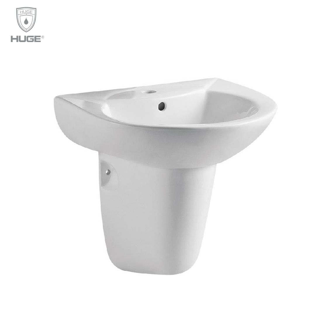 Chậu rửa lavabo đặt bàn Huge H-LD2390 (390x390x140mm) - Image 4