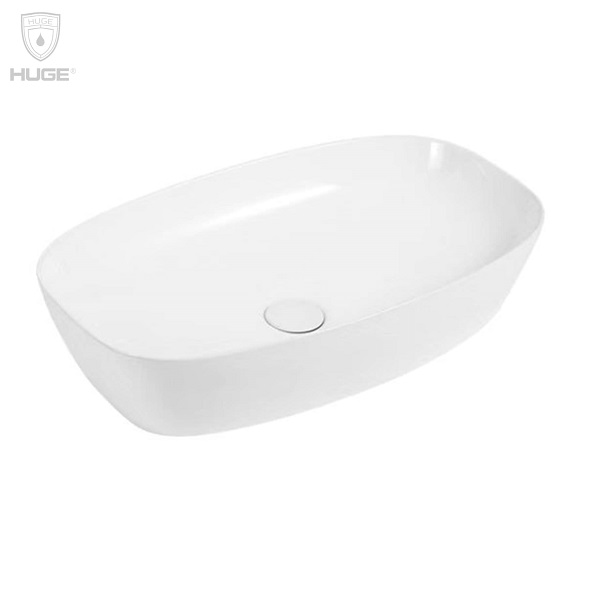 Chậu rửa lavabo đặt bàn Huge H-LD2390 (390x390x140mm) - Image 5