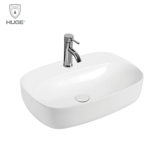 Chậu rửa lavabo đặt bàn Huge H-LD2595 (595x420x155mm)