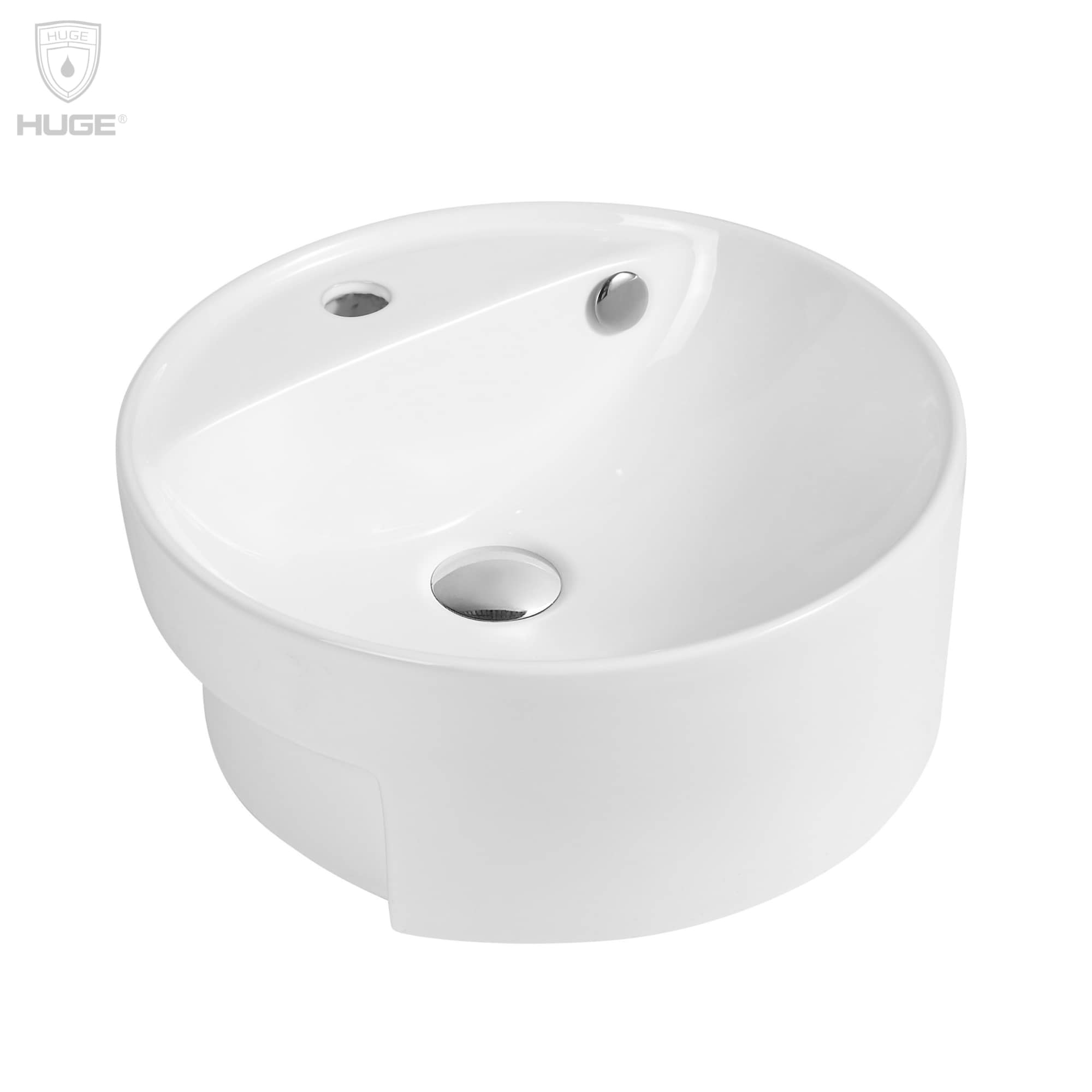 Chậu rửa lavabo đặt bàn Huge H-LV857 (590x390x130mm) - Image 6