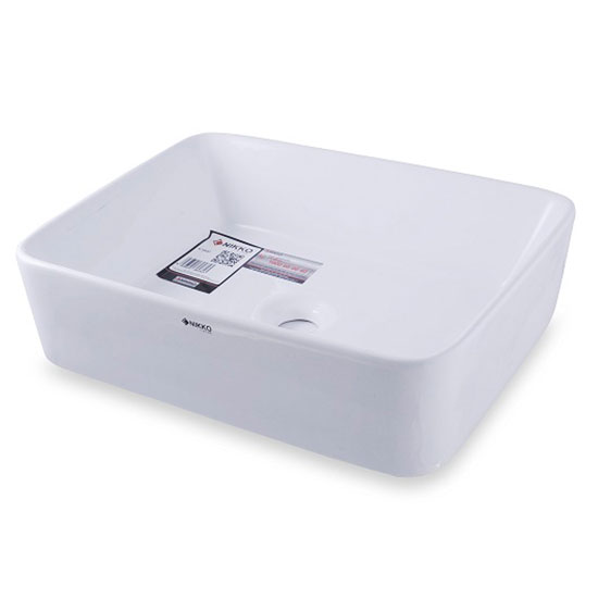 Chậu rửa lavabo đặt bàn Nikko C2801 (460x460x160) - Image 4