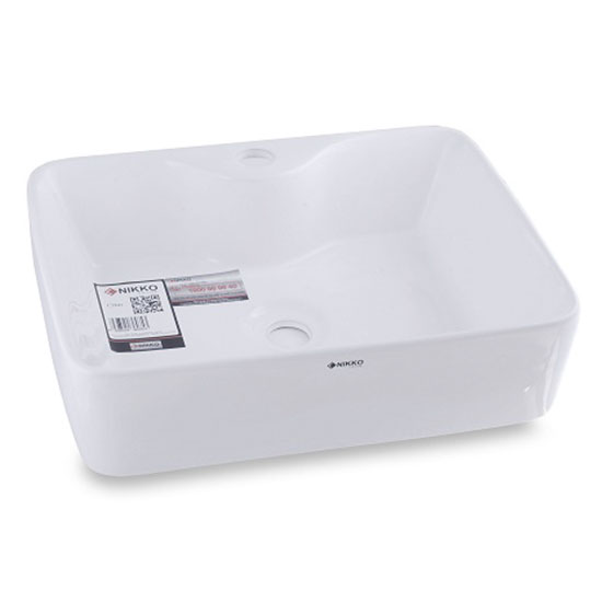 Chậu rửa lavabo đặt bàn Nikko C2841 (490x380x130)