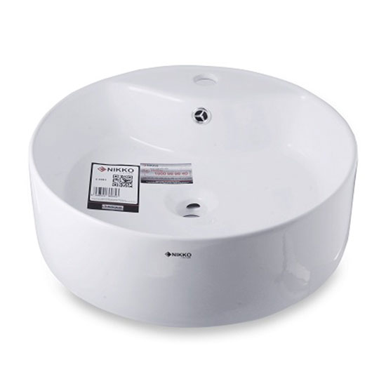 Chậu rửa lavabo đặt bàn Nikko C2842 (490x380x130) - Image 4