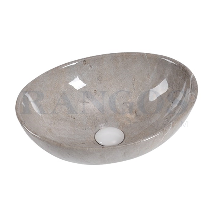 Chậu rửa lavabo đặt bàn Rangos RG-80004 (540x410x145 mm) - Image 4