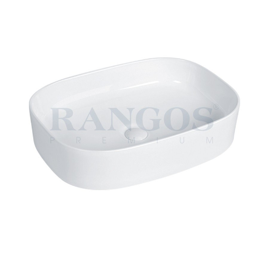 Chậu rửa lavabo đặt bàn Rangos RG-80016B (510x390x135 mm) - Image 4