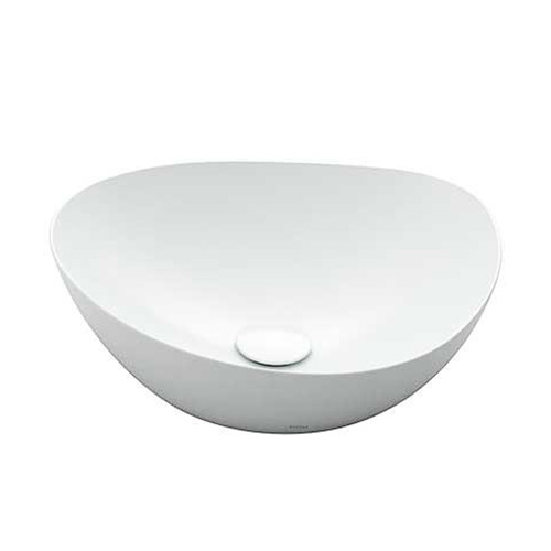 Chậu rửa lavabo đặt bàn TOTO LT4706MT#CMW trắng mờ CeFIONtect - Image 6