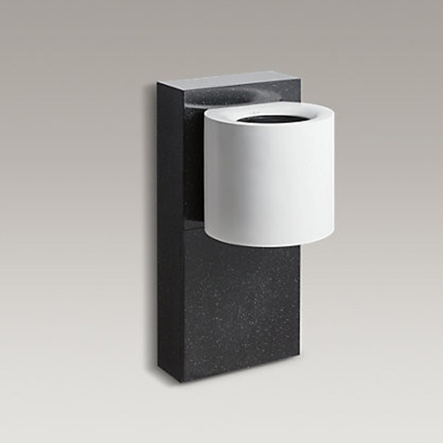 Chậu rửa lavabo đặt bàn tròn thành mỏng viền mạ vàng Kohler Mica K-90012T-0 - Image 3