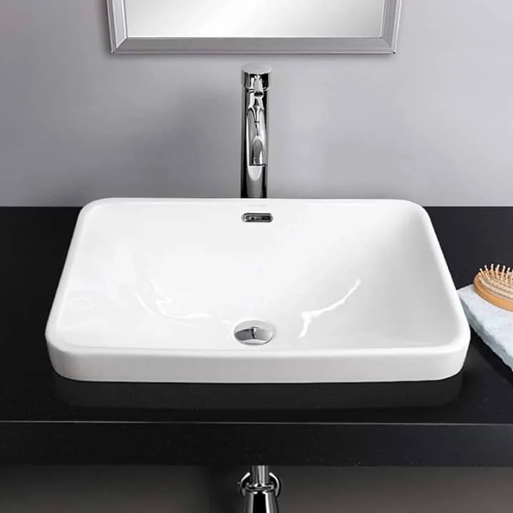 Chậu rửa lavabo Dolacera DL101 ( 1 lỗ hoặc 3 lỗ) - Image 5