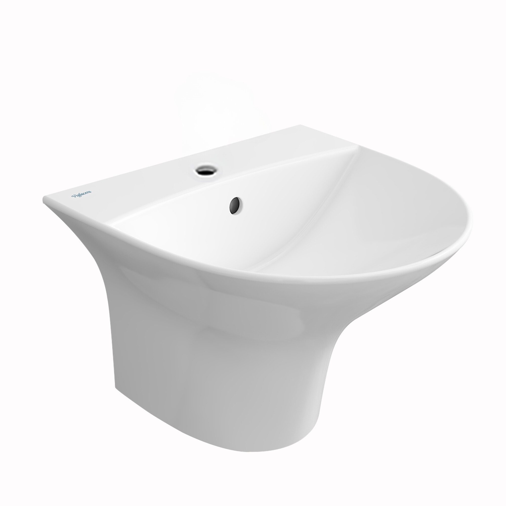 Chậu rửa lavabo dương bàn Viglacera CD19 (429x410x150mm) - Image 4
