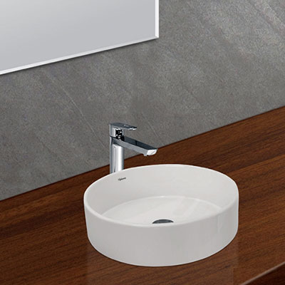 Chậu rửa lavabo dương bàn Viglacera V11 (45x45x12cm)