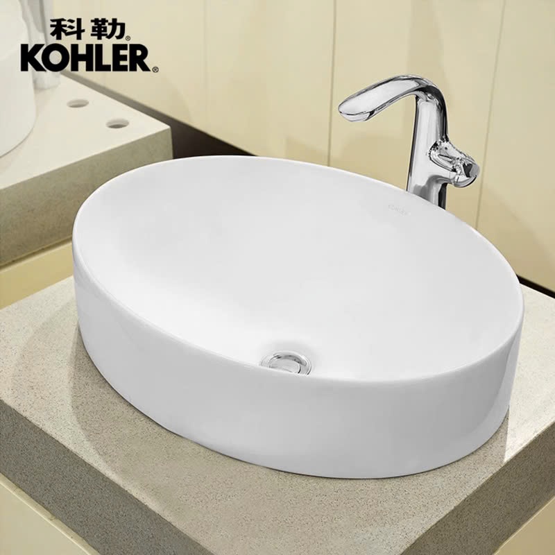 Chậu rửa lavabo dương vành Kohler K-2189T-8-0 - Image 4