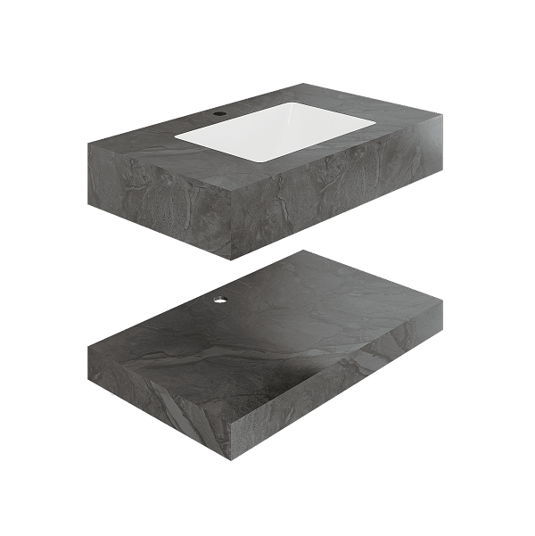 Chậu rửa lavabo dương vành Viglacera CD1 (513x445x197 mm) - Image 6