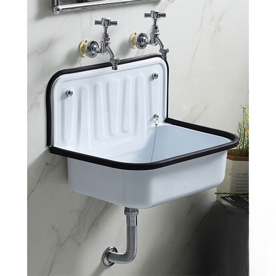 Chậu rửa lavabo hình chữ nhật Inox 304 màu đen Miken MKC-5538BL (550x380x120mm) - Image 3