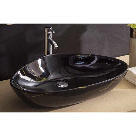 Chậu rửa lavabo hình con hươu lòng trắng hình tròn Miken MKC-227 - Image 6