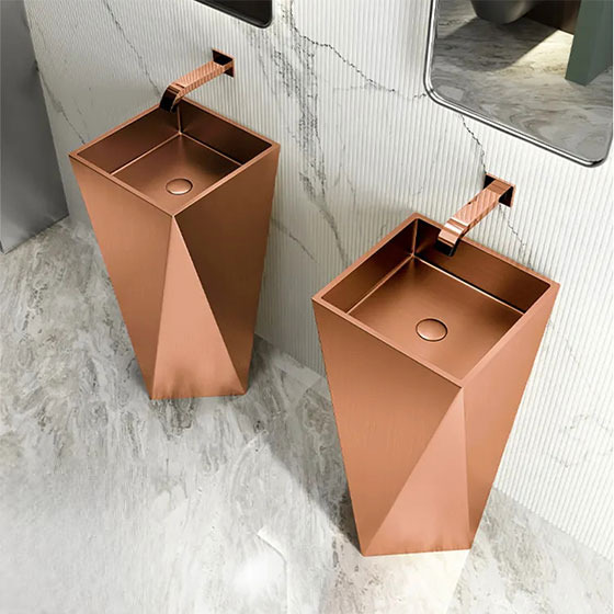 Chậu rửa lavabo Inox 304 đặt bàn hoặc treo tường Miken MKC-Y8207 - Image 3