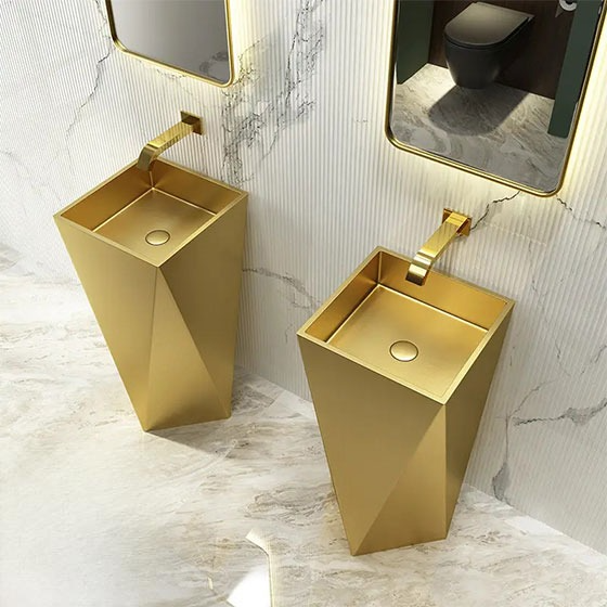 Chậu rửa lavabo Inox 304 treo tường Miken MKC-Y8206 (Đặt hàng 7-10 ngày) - Image 3