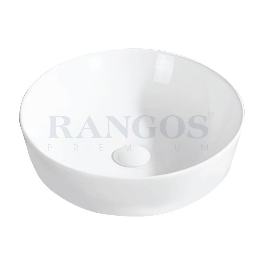 Chậu rửa lavabo liền chân Rangos RG-6111 (450x490x340mm) - Image 4