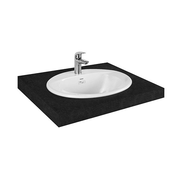 Chậu rửa lavabo màu be mờ TOTO LT4704G17#MBE - Image 5