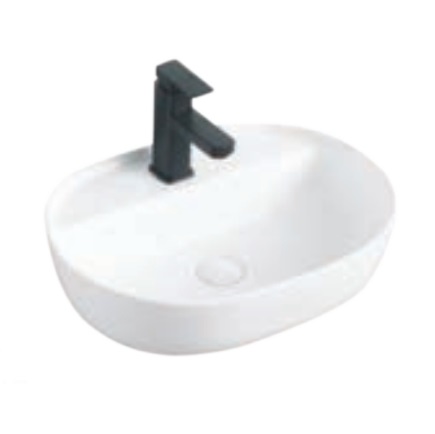 Chậu rửa lavabo màu đen Bancoot L61_MB - Image 4