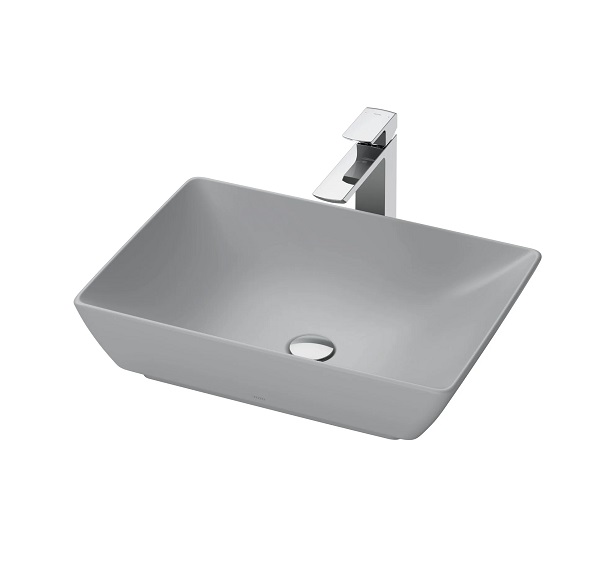 Chậu rửa lavabo màu Xanh tro mùa đông TOTO LW630JDW-F#ASB - Image 4