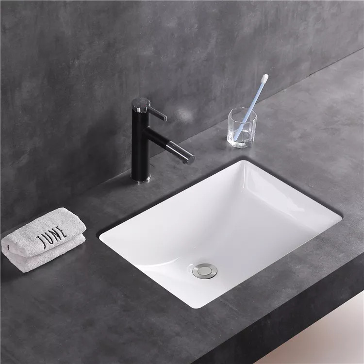 Chậu rửa lavabo Minh Long Vimisco chân lửng C284 - Image 4