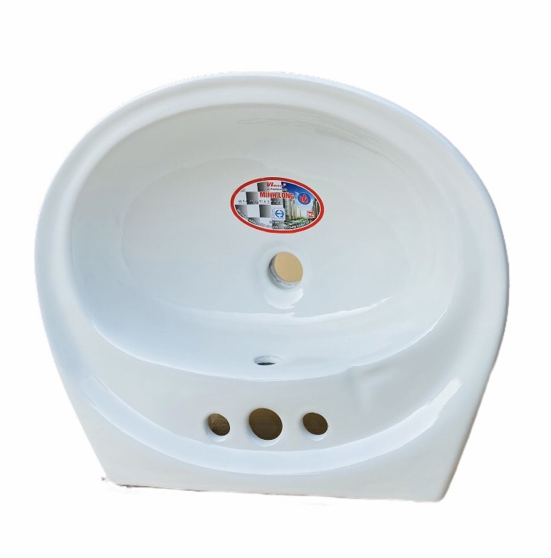 Chậu rửa lavabo Minh Long Vimisco T10 (540x460x230) - Image 6