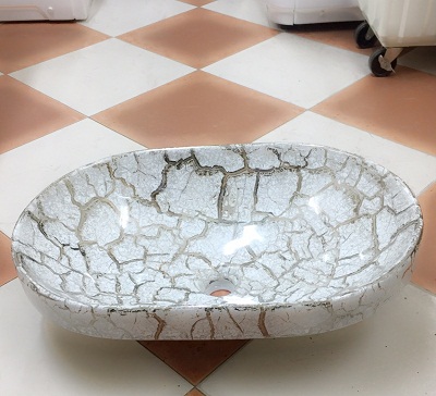 Chậu rửa lavabo nghệ thuật Cleanman CL-014 - Image 3
