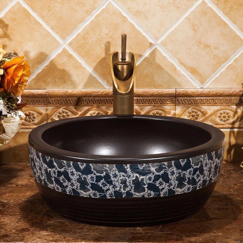 Chậu rửa lavabo nghệ thuật Cleanman CL-G020 - Image 5