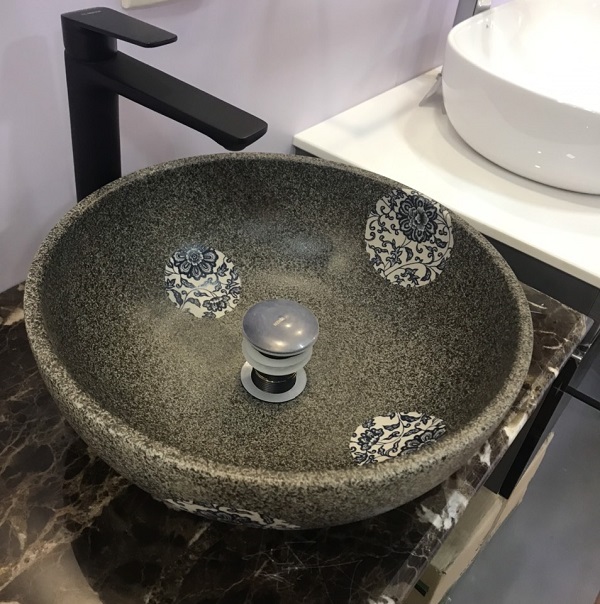 Chậu rửa lavabo nghệ thuật Cleanman CL-S015 - Image 4
