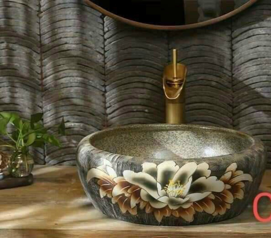 Chậu rửa lavabo nghệ thuật Cleanmax YS-05 - Image 5