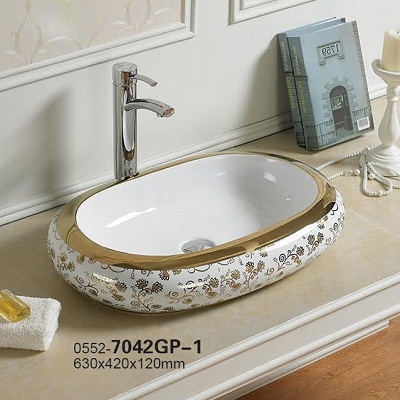 Chậu rửa lavabo nghệ thuật DADA A063-K15 (630x 430 x 120mm)