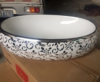 Chậu rửa lavabo nghệ thuật DADA A373 (400x400x155mm) - Image 4