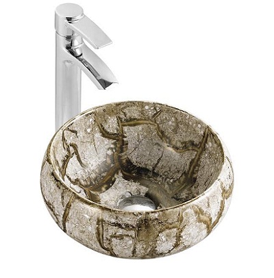 Chậu rửa lavabo nghệ thuật DADA A373-Y06 (400x 400 x 155mm) - Image 4