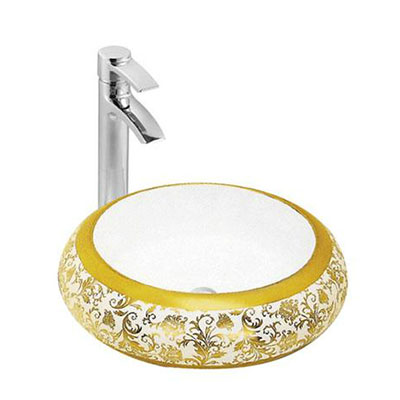 Chậu rửa lavabo nghệ thuật DADA A432-CEBR05 (430x 430 x 130mm) - Image 5