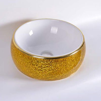 Chậu rửa lavabo nghệ thuật DADA A435-CEBK07 (400x 400 x 135mm) - Image 3