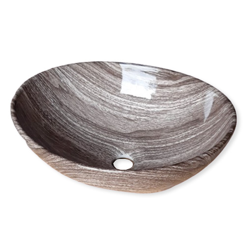 Chậu rửa lavabo nghệ thuật đặt trên bàn Miken MKC-2075W - Image 4