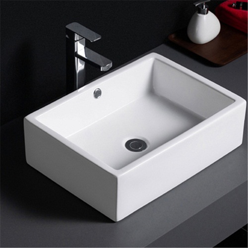 Chậu rửa lavabo nghệ thuật mạ vàng hồng Miken MKC-2572RG - Image 4