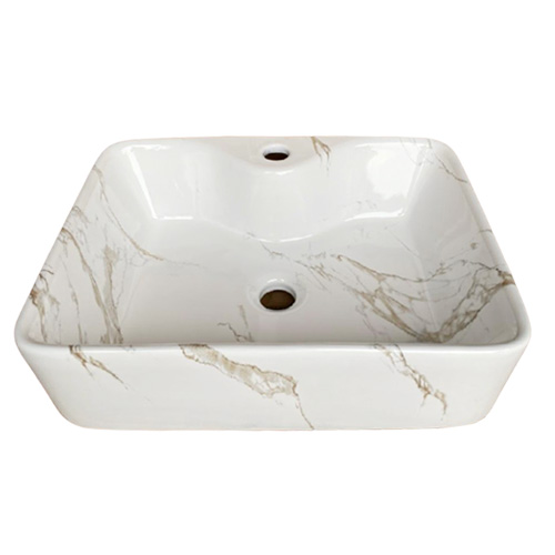 Chậu rửa lavabo nghệ thuật mạ vàng hồng Miken MKC-2572RG - Image 6