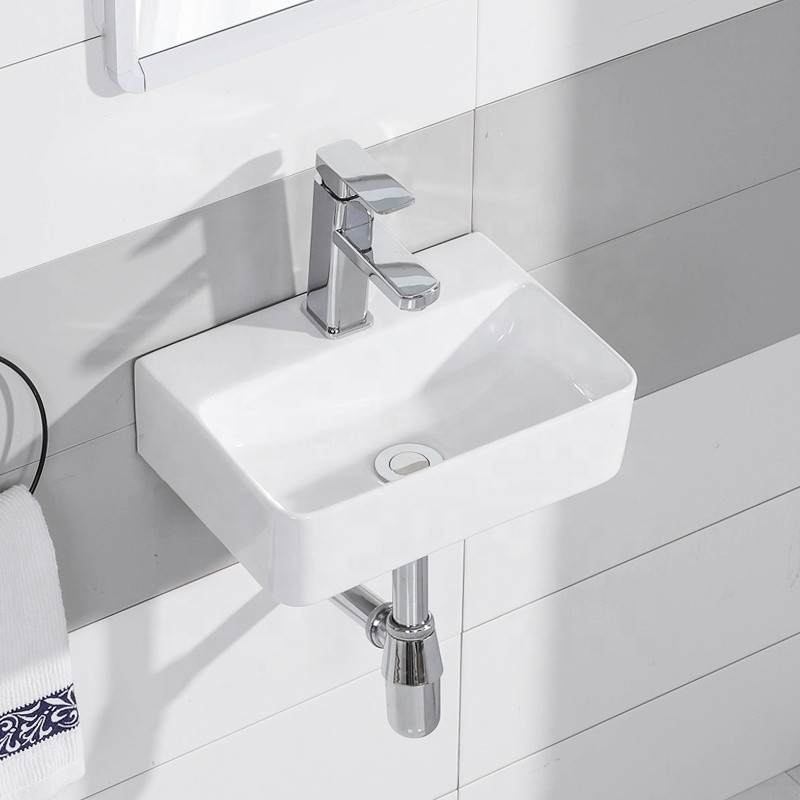 Chậu rửa lavabo nghệ thuật Miken 215 (42x34x15cm) - Image 5